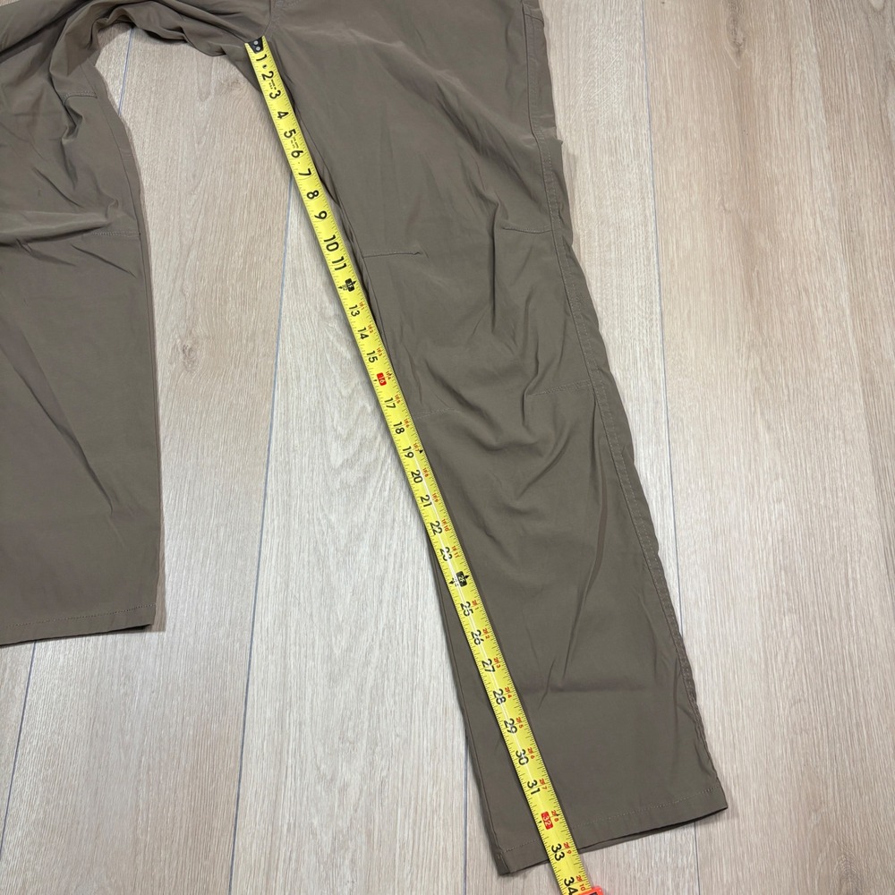 Kuhl Deceptr Men 34x34 Khaki Brown Technical Hiking Utility Travel Stretch Pants - Picture 12 of 13